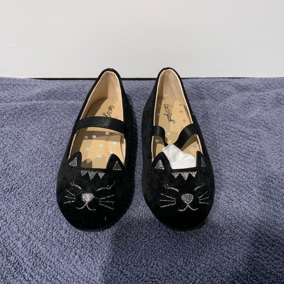 Cat & Jack Toddler Paz Cat Ballet Flats: 6 Toddler - Picture 2 of 3